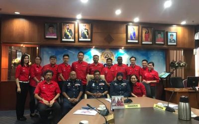 Committee meeting with Pengarah Kastam Negeri Johor
