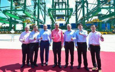 Singapore officially opens Tuas Port