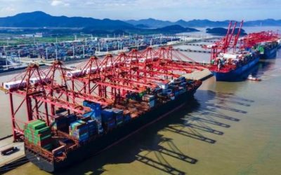 Major Chinese ports container volume up 4.7% in mid-Nov