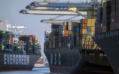 Just how big are the global container shipping alliances?