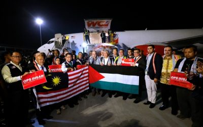 Malaysia’s first shipment of humanitarian aid for Palestine totaling more than RM7m departs for Egypt.