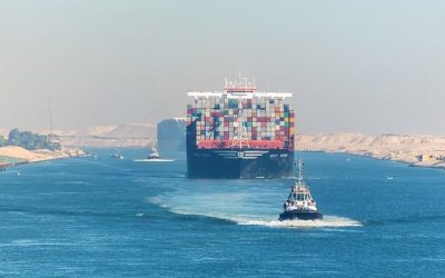 Conflict and climate conspire to reroute container ships