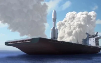 Video: Chinese Company Launches Massive Solid-Fuel Rocket from Sea