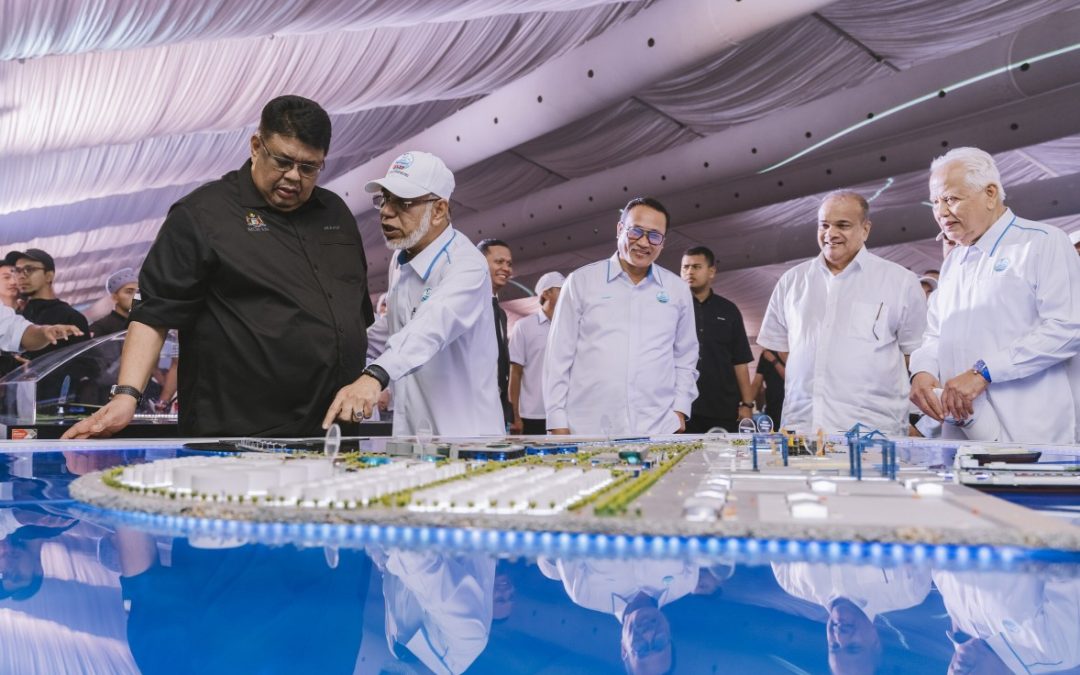 Groundbreaking ceremony of Kuala Linggi International Port