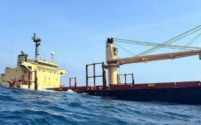 Rubymar Sinks in Red Sea 13 Days After Houthi Attack Damaged Bulker