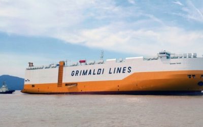 Grimaldi Launches Second Study for Automated Berthing Using Satellites