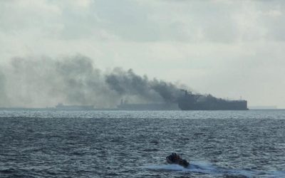 Malaysia coast guard detains oil tanker involved in collision off Singapore
