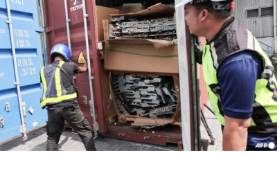 Malaysia seizes 106 illegal e-waste containers