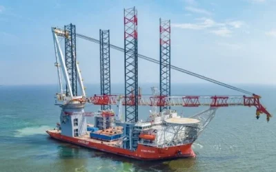 Giant Wind Turbine Installation Vessel Delivered to Cadeler