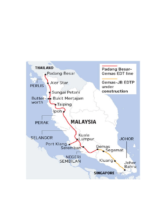 Electric train service that will link Johor Bahru to north Malaysia hits another roadblock