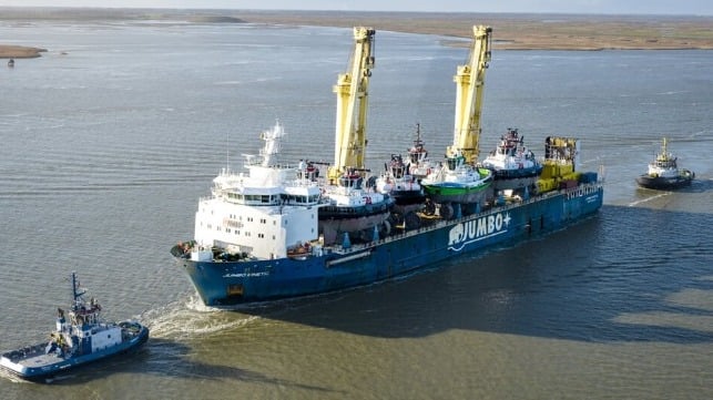 Antwerp Receives Europe’s First Electric RSD Tug in Sustainability Drive