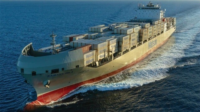 Matson’s Third LNG Conversion Boxship Entered Service