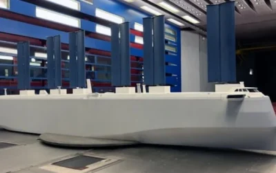 Wind Tunnel Tests Mark Next Milestone Toward Wind-Powered Vehicle Carrier