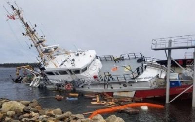 Canada Sells Vandalized Coast Guard Ship for Scrap