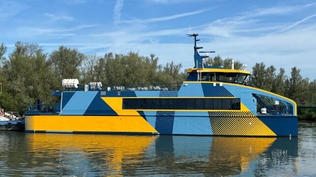 Germany’s First Fully Electric Seagoing Vessel Completes Trials