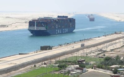 First Large Boxship Transits Suez Canal in 15 Months