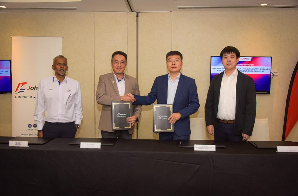 Johor Port invests RM72.3 mil in new cranes to enhance customer service, operational efficiency
