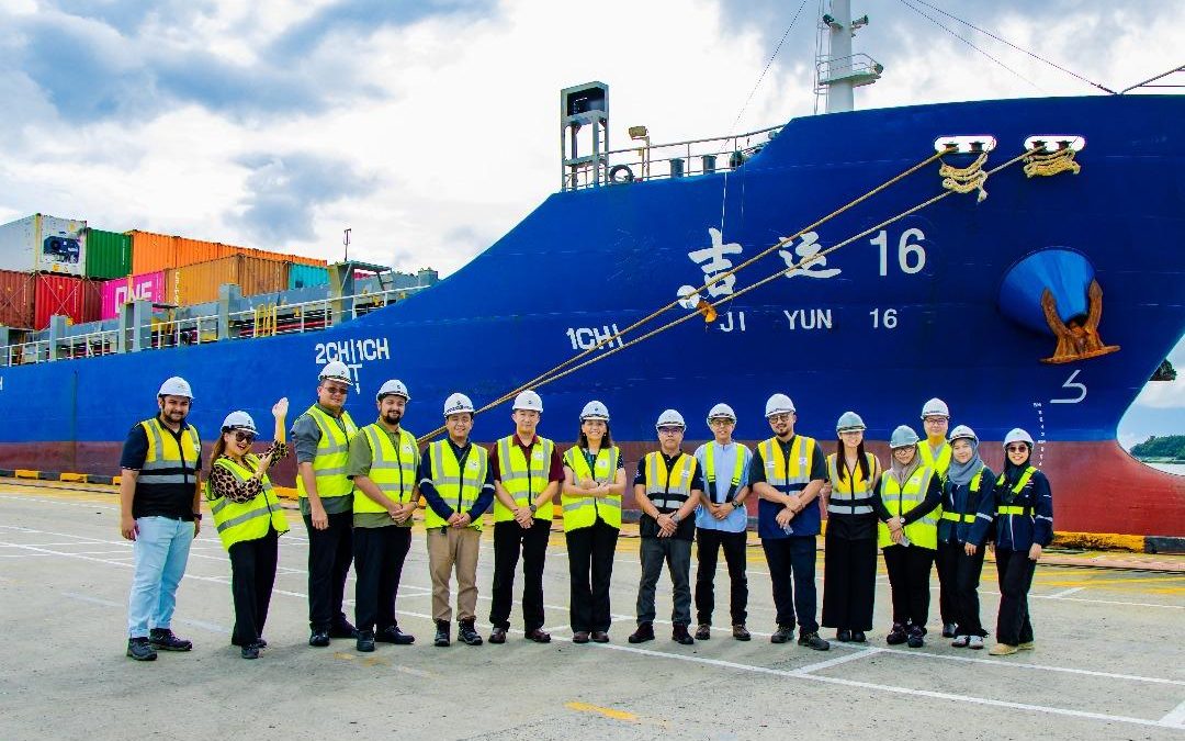 Sepanggar welcomes Singapore shipping route