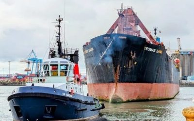 Workhorse Bulker Casts Off for Last Time as a Liverpool Record Holder