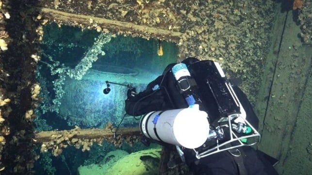 Marine Archaeologists Salvage Artifacts From Titanic’s Sister Ship