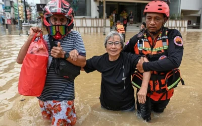 Malaysia deploys shipping containers in flood-hit Hat Yai to rescue stranded citizens