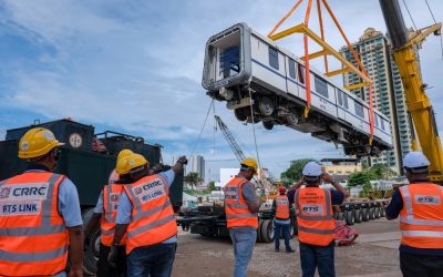 RTS Link reaches key milestone as first train set positioned at JB’s Wadi Hana Depot