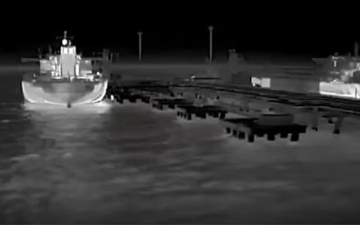 Video: Ukrainian Drones Damage Vital Russian Black Sea Oil and Gas Terminal