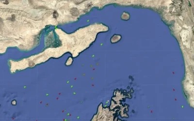 Traffic Confusion in the Strait of Hormuz