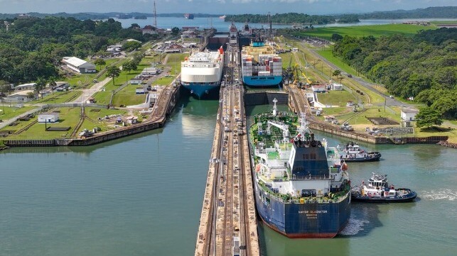 Panama Canal Traffic Up While ACP Downplays Reports of High Auction Prices